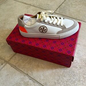 New in box Tory Burch sneakers. Size 7.5